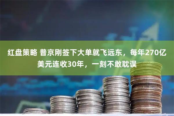 红盘策略 普京刚签下大单就飞远东,每年270亿美元连收30年,一刻不敢耽误